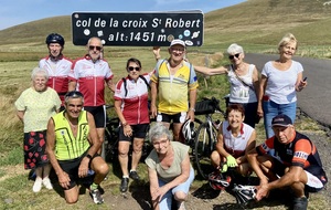 Escapade Auvergnate pour Les cyclos.