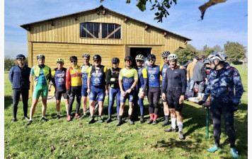 Deux cents vététiste à la Grimpée villefranchoise.