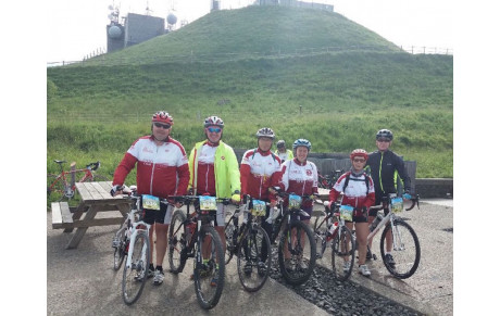 La montée du Puy de Dôme.