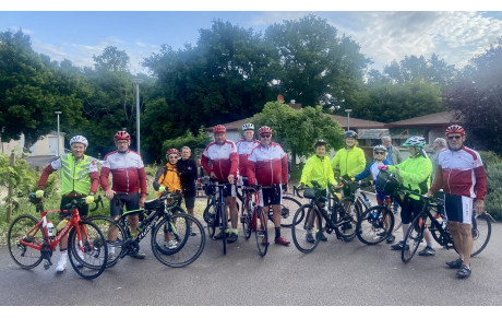 Coups de pédales en Bourgogne pour les cyclos villefranchois.